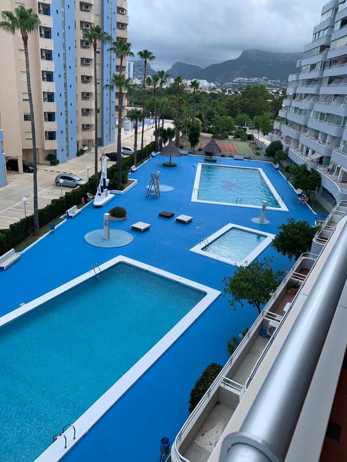 Service Apart Lazaro- Apartamentos Aguamarina 14 Кальпе Экстерьер фото